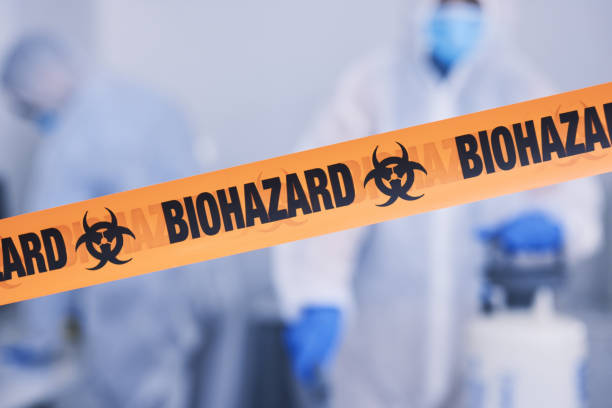 Professional Biohazard Cleanup technician working in Vashon, WA